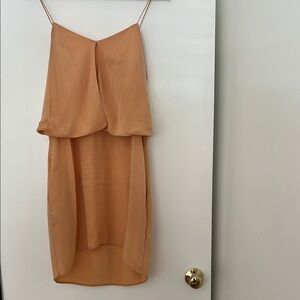 Phillip Lim Runway Peach Silk Dress